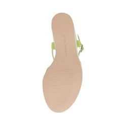 Steve Madden Compact Sandal LIME SATIN -Steve Madden SM11002429 04003 33P 07