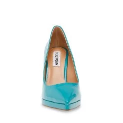 Steve Madden Klassy Pump TEAL PATENT -Steve Madden SM11002464 02002 836 04