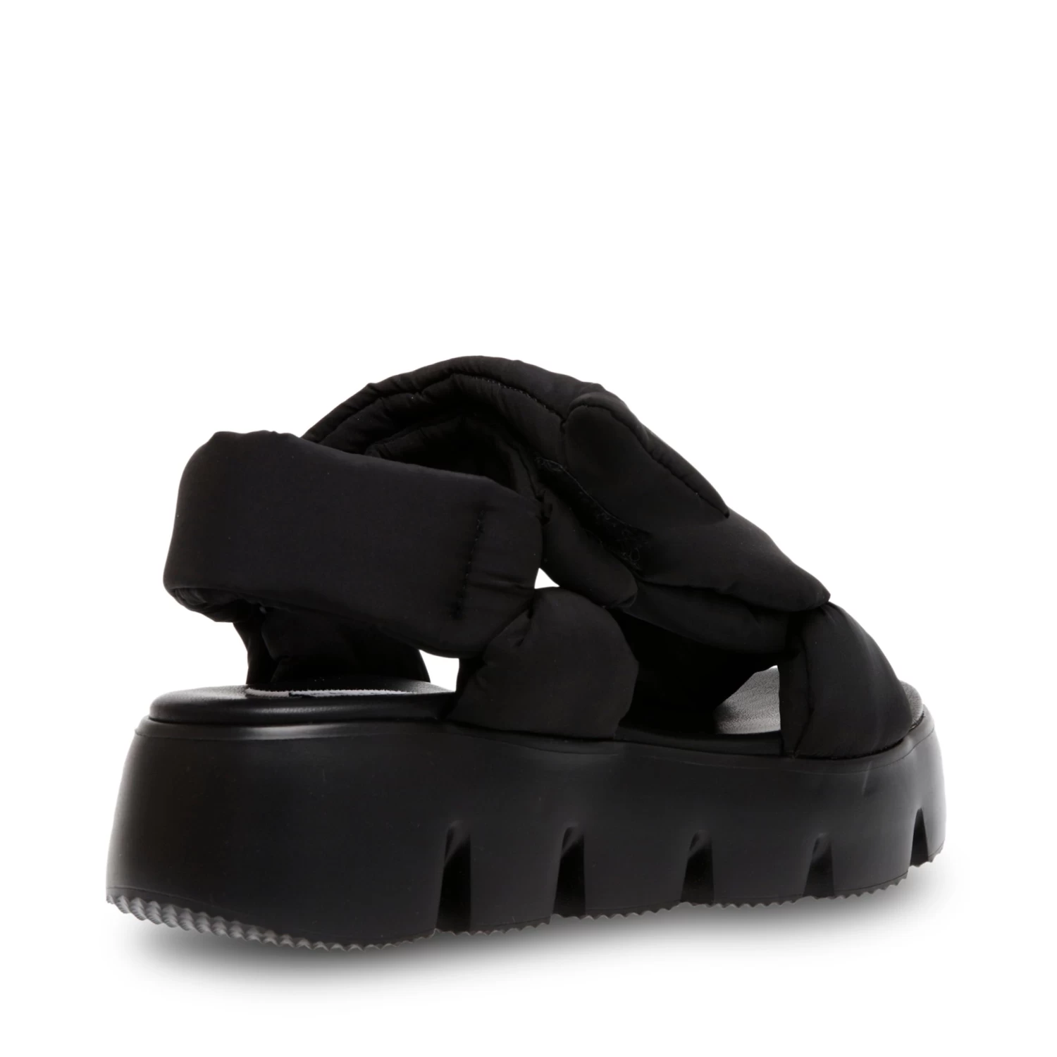 Steve Madden Bonkers Sandal BLACK 7 Steve Madden Bonkers Sandal BLACK – Image 7