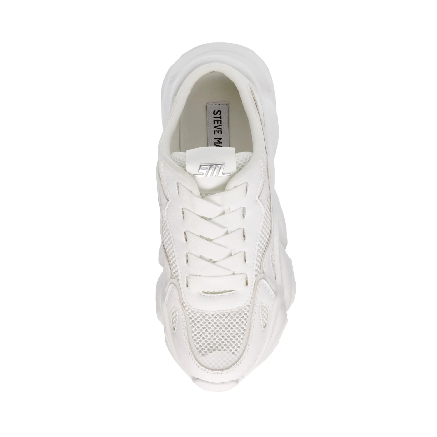 Steve Madden Stormz Sneaker WHITE 6 Steve Madden Stormz Sneaker WHITE – Image 6
