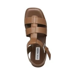 Steve Madden El Nino Sandal BROWN LEATHER -Steve Madden SM11002499 03001 207 05