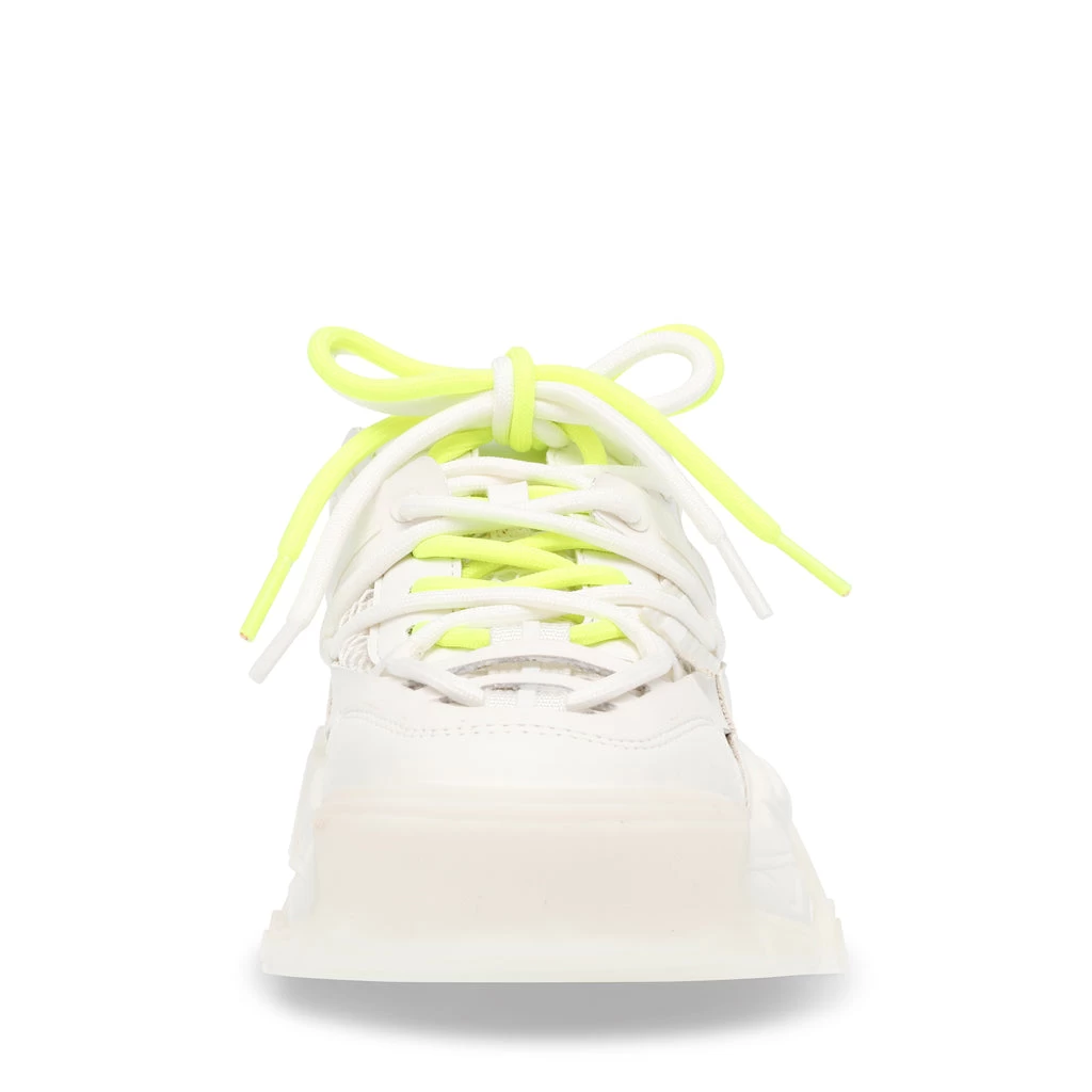 Steve Madden Kingdom Sneaker WHITE/SIL 3 Steve Madden Kingdom Sneaker WHITE/SIL – Image 3