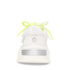 Steve Madden Kingdom Sneaker WHITE/SIL 10 Steve Madden Kingdom Sneaker WHITE/SIL -Steve Madden SM11002519 04005 196 04