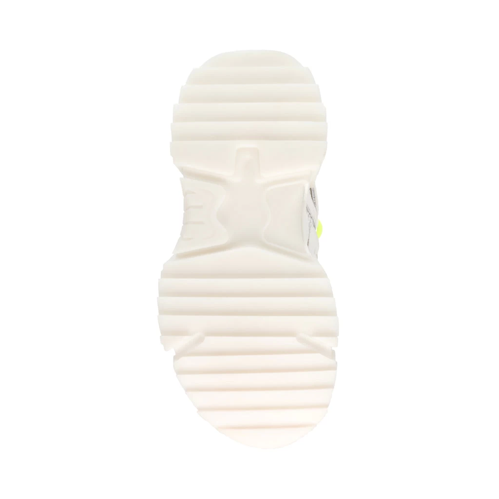 Steve Madden Kingdom Sneaker WHITE/SIL 7 Steve Madden Kingdom Sneaker WHITE/SIL – Image 7