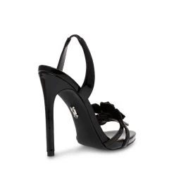 Steve Madden Ez Does It Sandal BLACK PATENT -Steve Madden SM11002544 02002 018 03