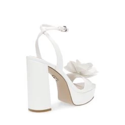 Steve Madden Lessa-F Sandal WHITE -Steve Madden SM11002552 02002 002 03
