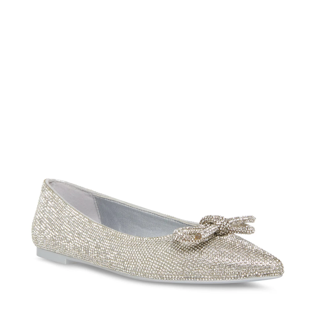 Steve Madden Elina-R Ballerina SILVER 2 Steve Madden Elina-R Ballerina SILVER – Image 2