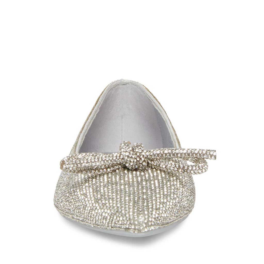Steve Madden Elina-R Ballerina SILVER 4 Steve Madden Elina-R Ballerina SILVER – Image 4