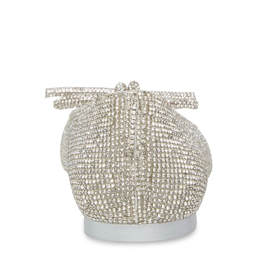 Steve Madden Elina-R Ballerina SILVER 5 Steve Madden Elina-R Ballerina SILVER – Image 5