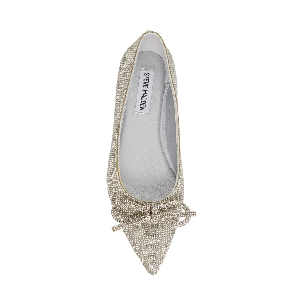 Steve Madden Elina-R Ballerina SILVER 6 Steve Madden Elina-R Ballerina SILVER – Image 6