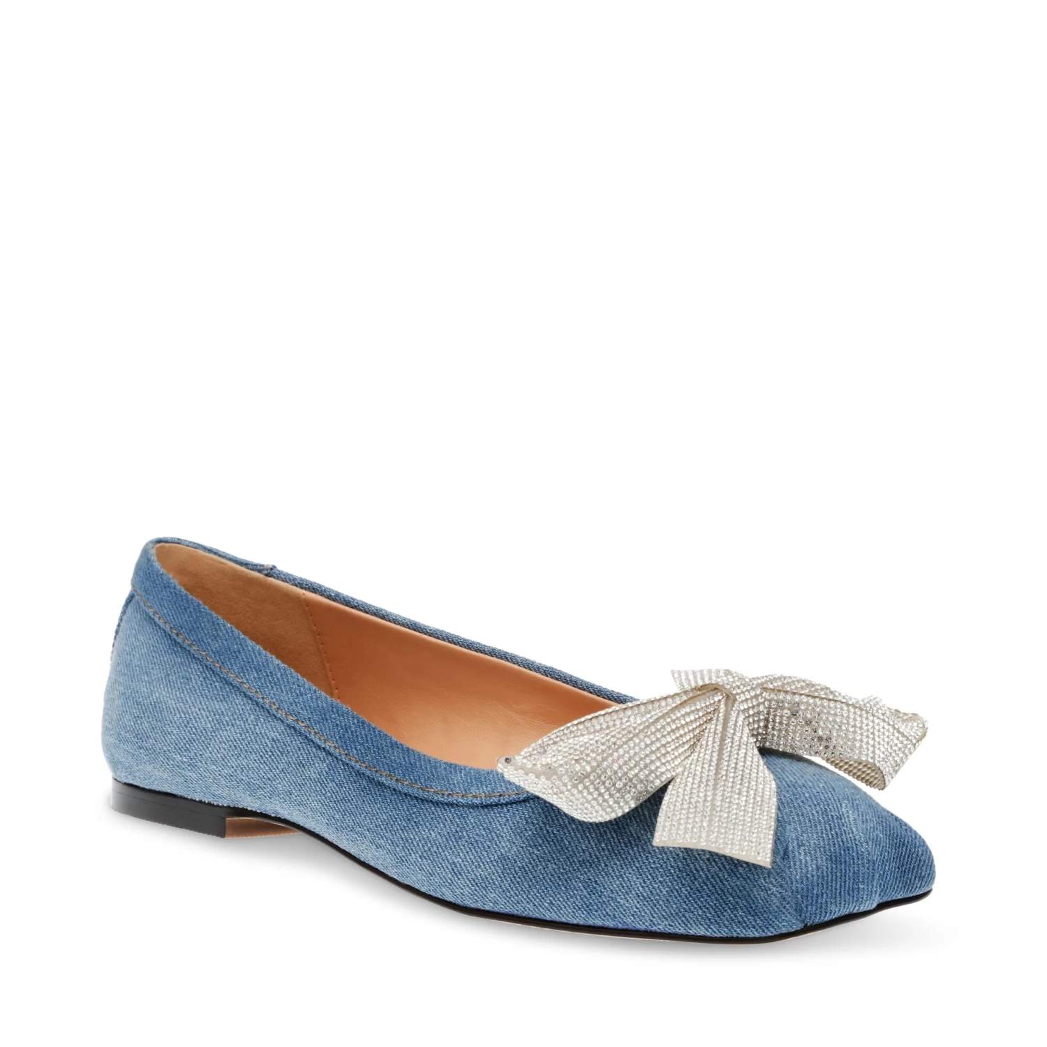 Steve Madden Verano Ballerina BLUE DENIM 2 Steve Madden Verano Ballerina BLUE DENIM – Image 2
