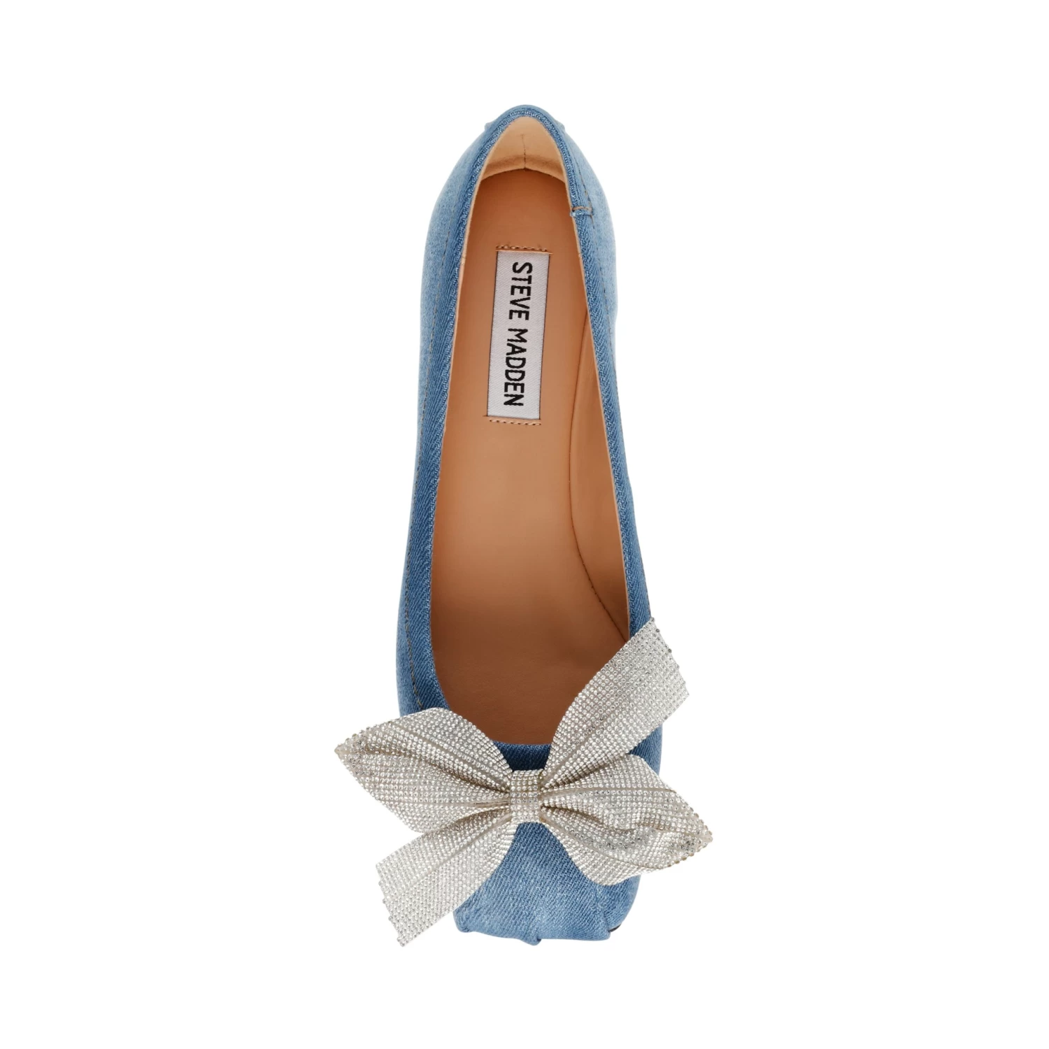 Steve Madden Verano Ballerina BLUE DENIM 6 Steve Madden Verano Ballerina BLUE DENIM – Image 6