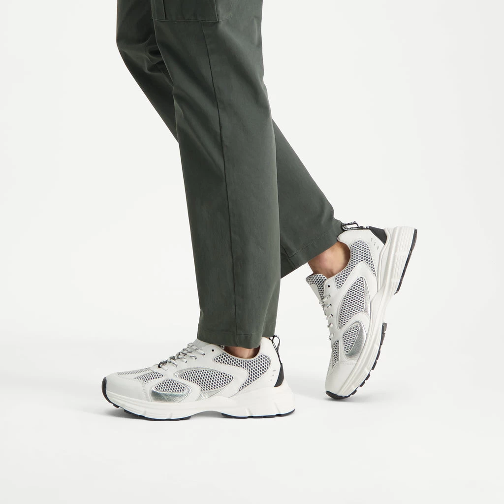 Prins Sneaker WHITE/SIL 2 Prins Sneaker WHITE/SIL – Image 2