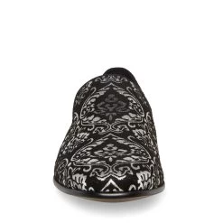 Antwerp Loafer BLACK/SILVER -Steve Madden SM12000475 04004 BKS 03