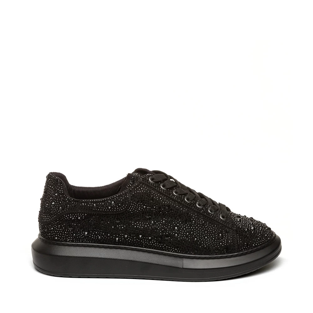 Frosting Sneaker BLK RHINESTONE 1 Frosting Sneaker BLK RHINESTONE