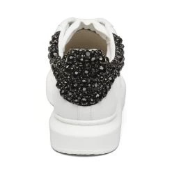 Frosting Sneaker WHITE/BLACK -Steve Madden SM12000476 02002 148 04