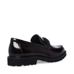 Truitt Loafer BURGNDY BOX LEATHER -Steve Madden SM12000501 03001 61L 03