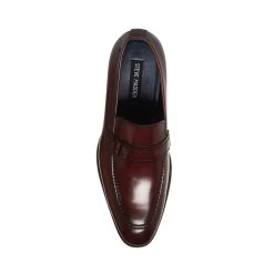 Dulos Loafer BURGUNDY LEATHER 9 Dulos Loafer BURGUNDY LEATHER -Steve Madden SM12000512 03001 61A 05