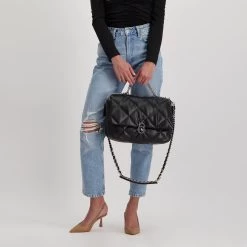 Bterra-XL Crossbody Bag BLACK -Steve Madden SM13000812 02002 BLK 06