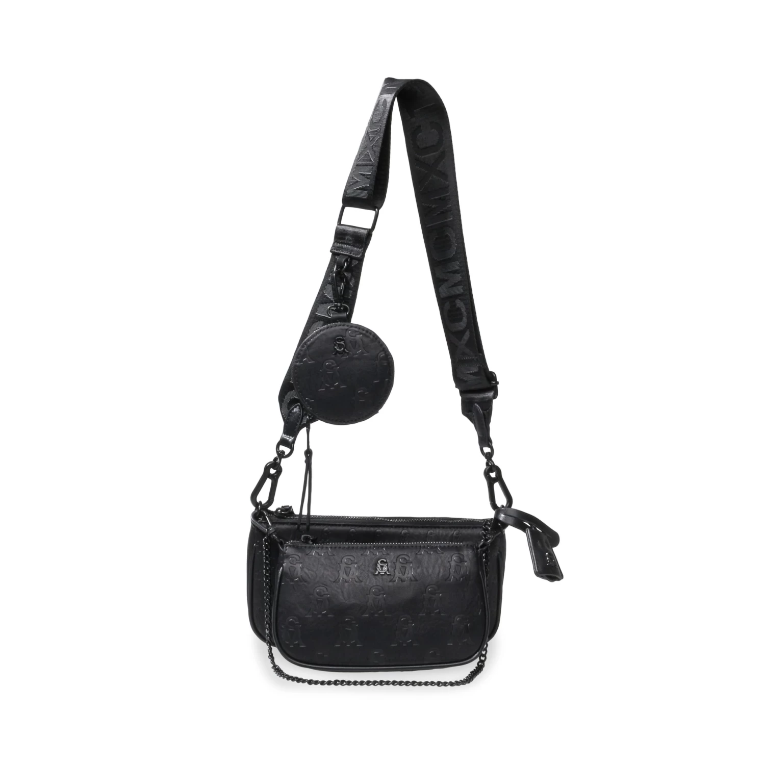 Burgent-X Crossbody Bag BLACK/BLACK 1 Burgent-X Crossbody Bag BLACK/BLACK