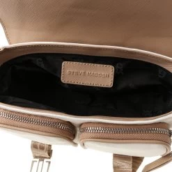 Bmover Crossbody Bag WHITE/TAN -Steve Madden SM13001010 04005 WTA 05