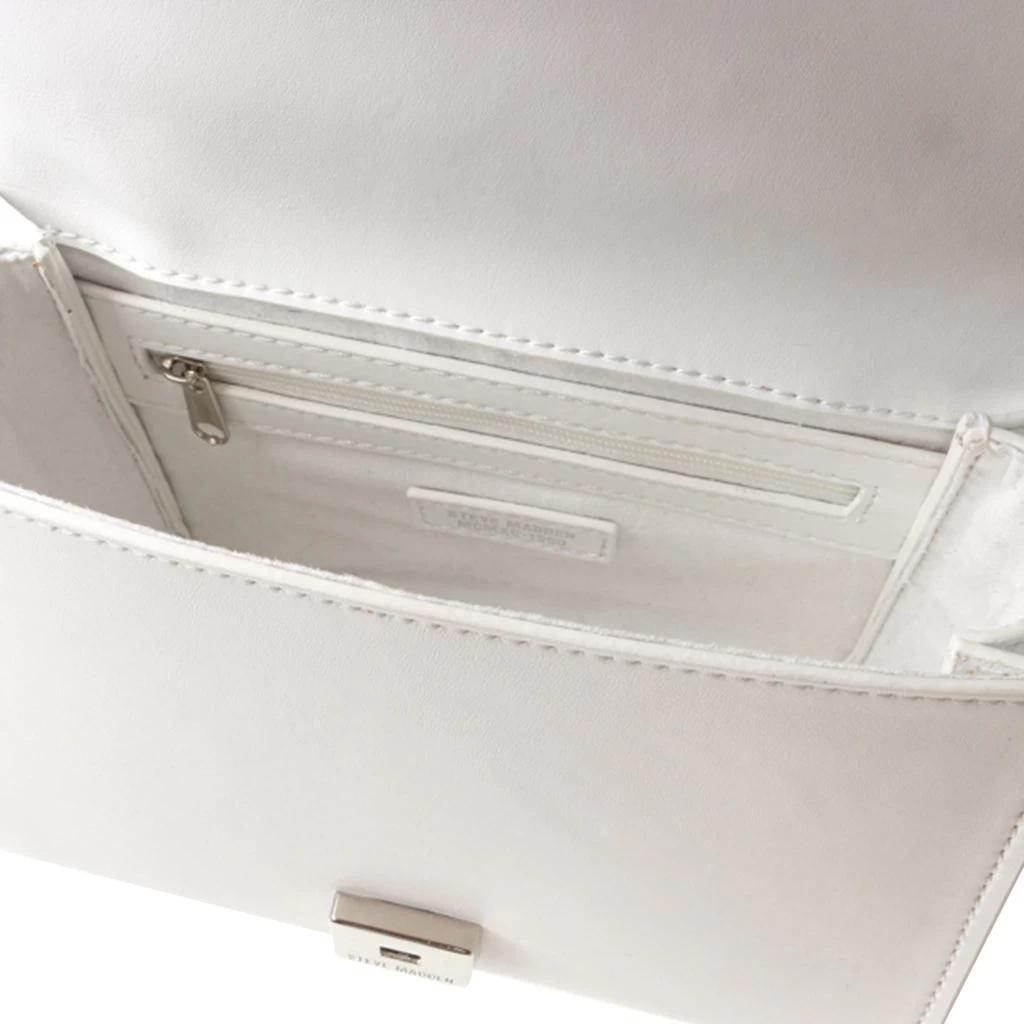 Bdainty Crossbody Bag WHITE 5 Bdainty Crossbody Bag WHITE – Image 5