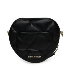 Bheart Crossbody Bag BLACK/GOLD -Steve Madden SM13001048 02002 B G 04