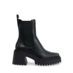 Steve Madden Parkway Bootie BLACK LEATHER