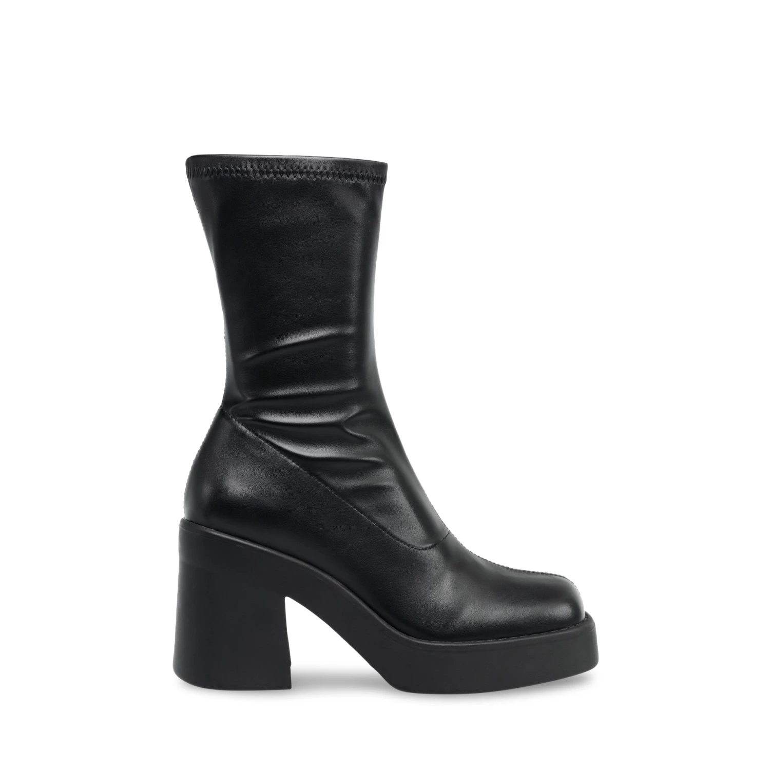 Steve Madden Overcast Bootie BLACK 1 Steve Madden Overcast Bootie BLACK