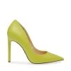 Steve Madden Vaze Pump LIME LEATHER