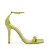 Steve Madden Uphill Sandal LIME PATENT
