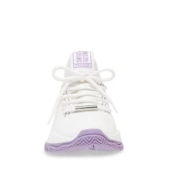 Steve Madden Mac-E Sneaker WHITE/LAVENDER -Steve Madden SM19000019 04004 140 05