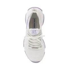 Steve Madden Mac-E Sneaker WHITE/LAVENDER -Steve Madden SM19000019 04004 140 06