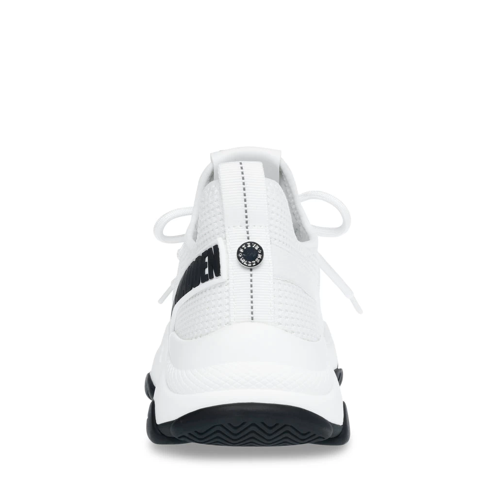Steve Madden Mac-E Sneaker WHITE/BLACK 4 Steve Madden Mac-E Sneaker WHITE/BLACK – Image 4