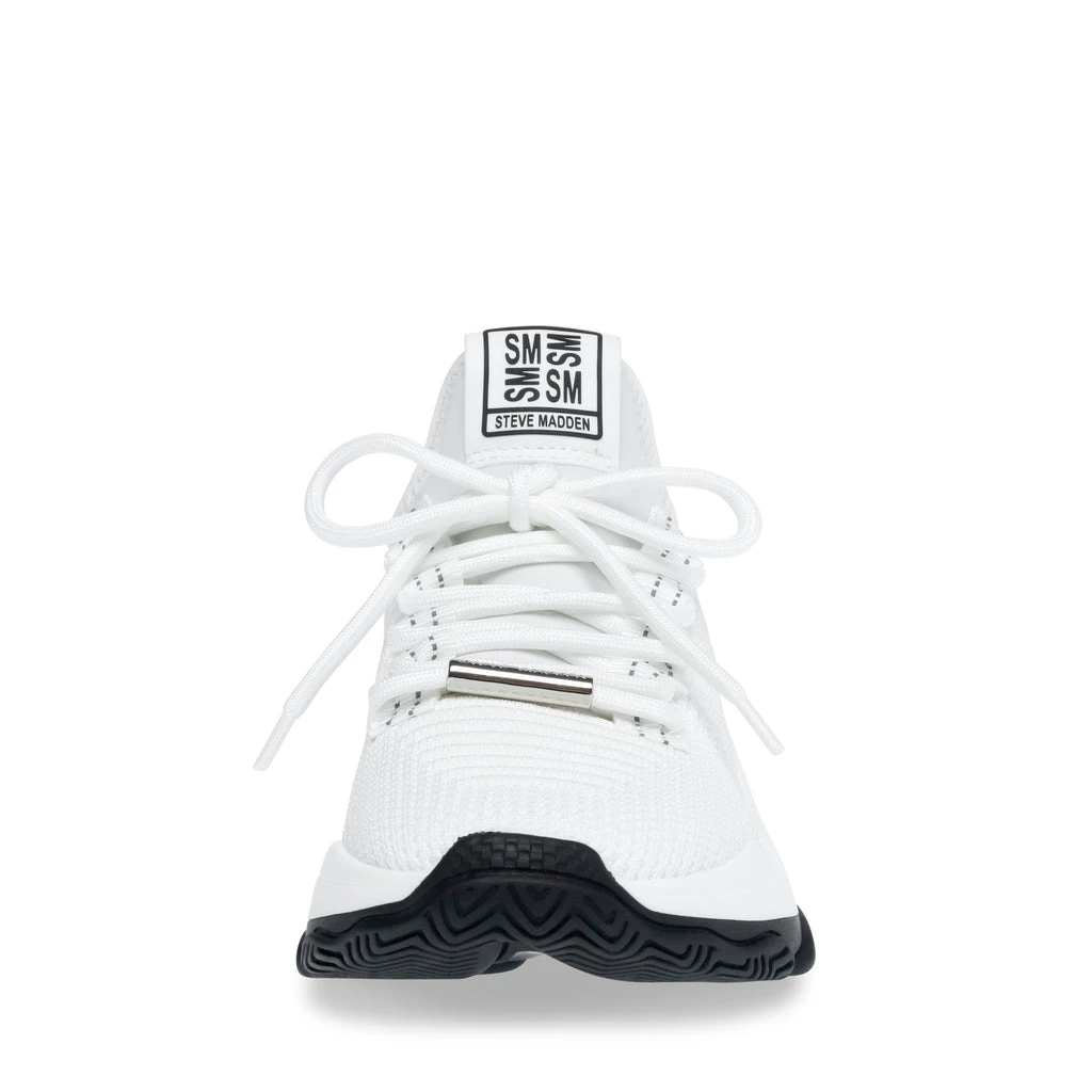 Steve Madden Mac-E Sneaker WHITE/BLACK 3 Steve Madden Mac-E Sneaker WHITE/BLACK – Image 3