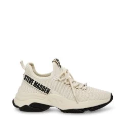 Steve Madden Mac-E Sneaker BONE/BLACK