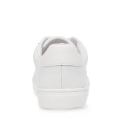 Steve Madden Cinematic Sneaker WHITE LEATHER -Steve Madden SM19000027 03001 107 04
