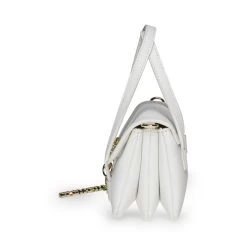 Brare Leather Clutch WHITE -Steve Madden SM20000003 03001 WHT 02