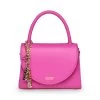 Bmircale Leather Crossbody Bag PINK