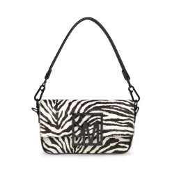 Bgenuine Pony Hair Shoulderbag ZEBRA