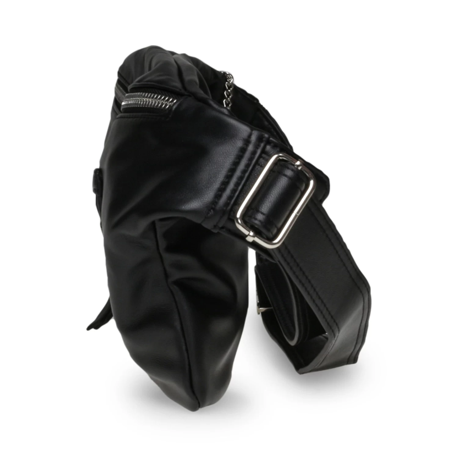 Bnevya Leather Crossbody Bag BLACK 4 Bnevya Leather Crossbody Bag BLACK – Image 4