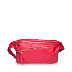 Bnevya Leather Crossbody Bag HOT PINK
