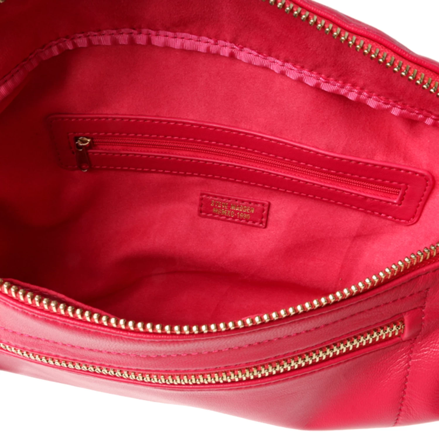 Bnevya Leather Crossbody Bag HOT PINK 5 Bnevya Leather Crossbody Bag HOT PINK – Image 5