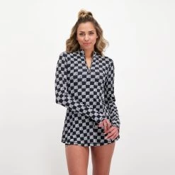 Maci Dress BLACK/WHITE