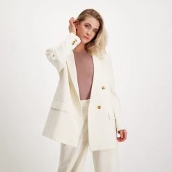 Isabella Blazer PRISTINE IVORY