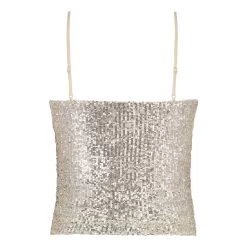 I Can't Wait Top SILVER -Steve Madden SMA11000147 02004 SLV 02