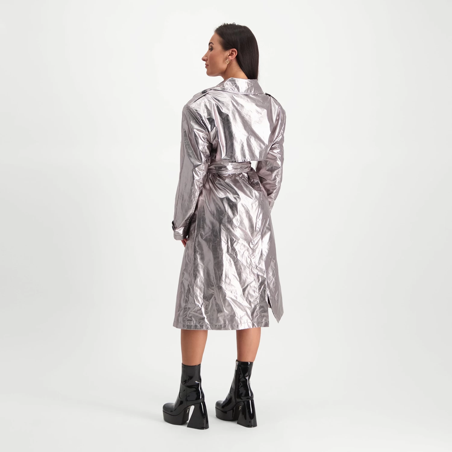 Bradshaw Coat SILVER 4 Bradshaw Coat SILVER â Image 4