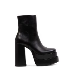Steve Madden Cobra Bootie BLACK LEATHER
