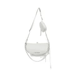 Bmaxima Crossbody Bag WHITE -Steve Madden STEVEMADDEN HANDBAGS BMAXIMA WHITE MULTI BACK