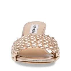 Steve Madden Aspyn Sandal ROSE GOLD 8 Steve Madden Aspyn Sandal ROSE GOLD -Steve Madden STEVEMADDEN INTL ASPYN ROSE GOLD FRONT
